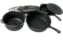 Camp Chef Six Piece Cast Iron Set
