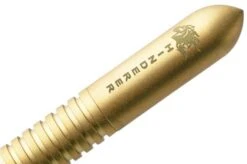 Rick Hinderer Extreme Duty Pen, Matt Brass -Chic Outdoor Equipment HRK EDP BR BB 04 rickhinderer