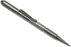 Rick Hinderer Extreme Duty Pen, Stainless Steel -Chic Outdoor Equipment HRK EDP SS 02 rick hinderer knives