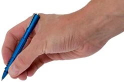 Rick Hinderer Investigator Pen Aluminium Matte Blue, Tactical Pen -Chic Outdoor Equipment HRK INVP AL MBL 04 rick hinderer knives