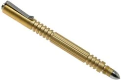 Rick Hinderer Investigator Pen Brass/Messing, Beadblasted, Tactical Pen