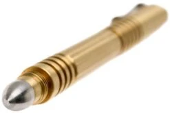 Rick Hinderer Investigator Pen Brass/Messing, Tactical Pen -Chic Outdoor Equipment HRK INVP BRASS 03 rick hinderer investigator pen hrk invp brass 03 1