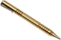 Rick Hinderer Investigator Pen Brass/Messing, Tactical Pen -Chic Outdoor Equipment HRK INVP BRASS 04 rick hinderer investigator pen hrk invp brass 04