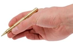 Rick Hinderer Investigator Pen Brass/Messing, Tactical Pen -Chic Outdoor Equipment HRK INVP BRASS 05 rick hinderer investigator pen hrk invp brass 05 1