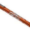 Rick Hinderer Investigator Pen Flames Aluminium Matte Orange, Tactical Pen