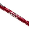 Rick Hinderer Investigator Pen Flames Aluminium Matte Red, Tactical Pen -Chic Outdoor Equipment HRK INVP FL MR 01 rick hinderer knives