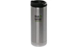 Klean Kanteen Insulated Thermos TKWide 470 Ml (Café Cap) - Brushed Stainless