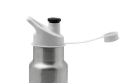 Klean Kanteen Insulated Kid Classic Narrow 1008786 Bottle With Sports Cap Mr Shark, 355 ML -Chic Outdoor Equipment KC1008786 03 kleankanteen