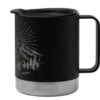 Klean Kanteen Insulated Camp Mug 1009750 Mountain Black With Lid, 355 ML -Chic Outdoor Equipment KC1009750 01 kleankanteen