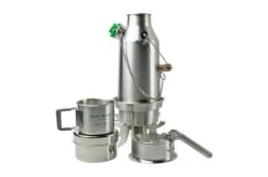 Kelly Kettle Trekker Kit, Stainless Steel, One-person Cooking Set