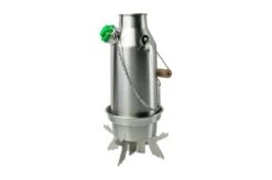 Kelly Kettle Trekker Kit, Stainless Steel, One-person Cooking Set -Chic Outdoor Equipment KKTREKKERKIT 08 kellykettletrekker