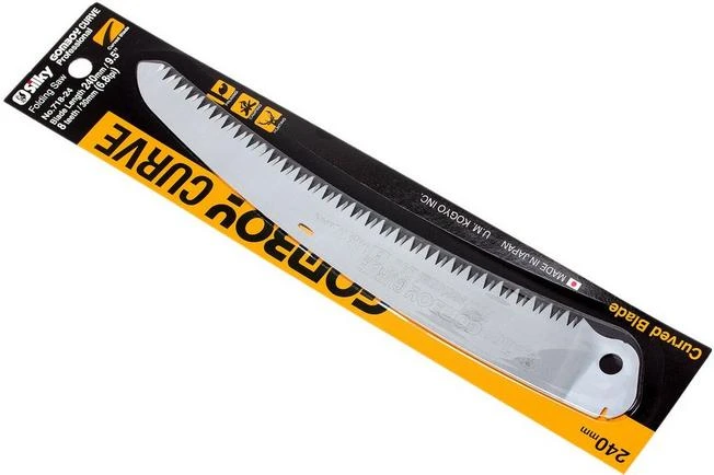 Silky Gomboy Curved-saw Blade 24cm, Coarse 718-24 3 Silky Gomboy Curved-saw Blade 24cm, Coarse 718-24