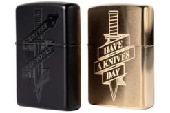 Knivesandtools Zippo Brass Brushed Knife, Bronze, Lighter -Chic Outdoor Equipment KTZPBRASSKNIFE 05 zippo knivesandtools