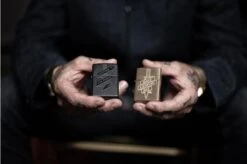 Knivesandtools Zippo Brass Brushed Knife, Bronze, Lighter -Chic Outdoor Equipment KTZPBRASSKNIFE 10 KATOZIPPO