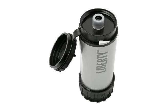 Lifesaver Liberty Water Bottle With Filter, Silver 4 Lifesaver Liberty Water Bottle With Filter, Silver - Image 2