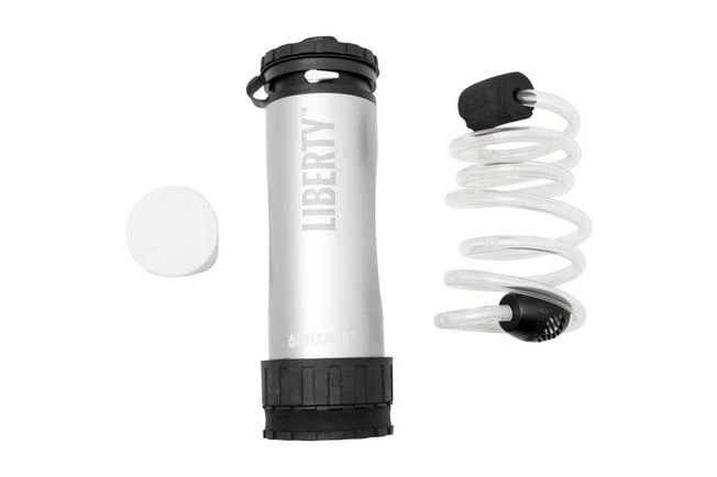 Lifesaver Liberty Water Bottle With Filter, Silver 5 Lifesaver Liberty Water Bottle With Filter, Silver - Image 3