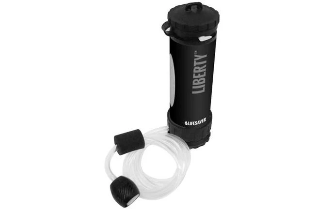 LifeSaver Liberty™ Water Bottle With A Filter, Black 3 LifeSaver Liberty™ Water Bottle With A Filter, Black