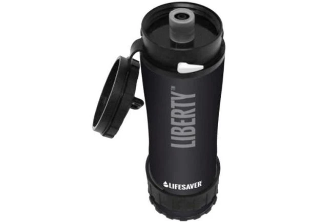 LifeSaver Liberty™ Water Bottle With A Filter, Black 5 LifeSaver Liberty™ Water Bottle With A Filter, Black - Image 3