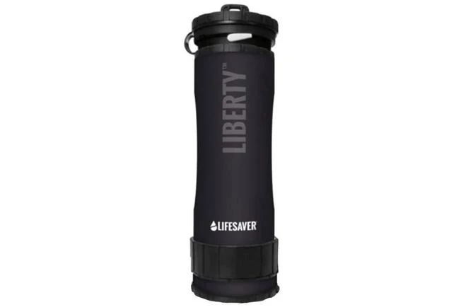 LifeSaver Liberty™ Water Bottle With A Filter, Black 6 LifeSaver Liberty™ Water Bottle With A Filter, Black - Image 4