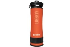 LifeSaver Liberty™ Water Bottle With A Filter, Orange -Chic Outdoor Equipment LB LI O 05 lifesaver