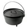 Lodge Camp Dutch Oven L10DCO3 Extra Deep, Including Lid, 4.7L -Chic Outdoor Equipment LG L 10DCO3 01 lodge