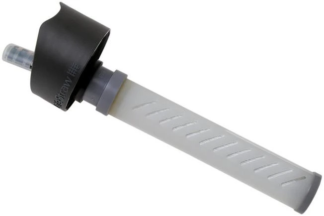 LifeStraw Go 2-stage Water Bottle With Filter, Dark Green With Fish Print 4 LifeStraw Go 2-stage Water Bottle With Filter, Dark Green With Fish Print - Image 2