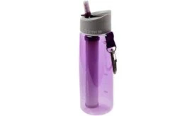 LifeStraw Go 2-stage Water Bottle With A Filter, Purple
