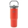 Stanley The IceFlow Flip Straw Tumbler 10-09993-195, Guava, Bottle, 890 ML -Chic Outdoor Equipment PI10 09993 195 01 stanley