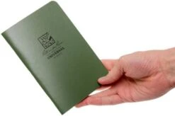 Rite In The Rain Notebook 4 5/8 X 7 Green, 3-piece, 971FX -Chic Outdoor Equipment RR971FX 04 rite in the rain rr971fx 04