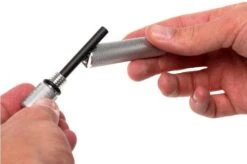 Aurora Fire Starter 2SA, Silver -Chic Outdoor Equipment SSAFS2SAS 04 aurora fire starter ssafs2sas 04