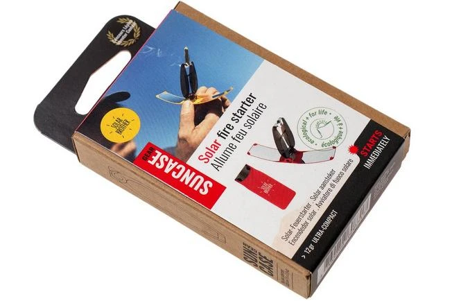 Solar Brother Suncase V2 Solar Fire Starter, Red 5 Solar Brother Suncase V2 Solar Fire Starter, Red - Image 3