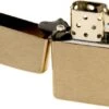 Zippo Classic 204-000243, Brushed Solid Brass, Lighter 1 Zippo Classic 204-000243, Brushed Solid Brass, Lighter -Chic Outdoor Equipment ZP204B 001189 01 zippo