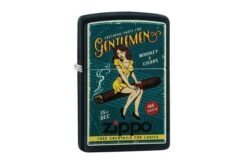 Zippo Cigar Girl Design Matte Black 218-076647, Lighter