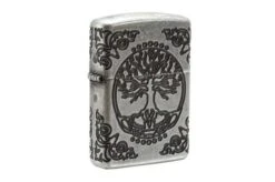 Zippo Armor Tree Of Life Antique Silver 29670-000002, Lighter