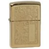 Zippo Venetian Brass 60000814, Lighter -Chic Outdoor Equipment ZP352B 000054 01 zippo