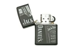 Zippo Jack Daniel's Black And White 48483-000002, Lighter -Chic Outdoor Equipment ZP48483 000002 02 zippo