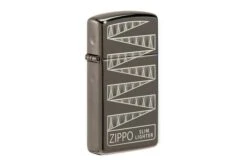 Zippo Slim Collectible 65th Anniversary Ice Black 49709-000002, Lighter