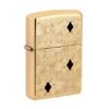 Zippo Geometric Armor Case High Polish Brass 49884-000002, Lighter