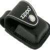 Zippo Lighter Pouch With Loop LPLBK-000001, Black -Chic Outdoor Equipment ZPLPLBK 000001 01 zippo